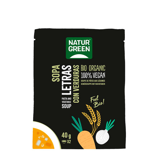 Sopa de Letras con Verduras Ecol�gica