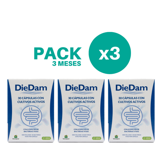 Pack 3x DieDam 30 Cápsulas