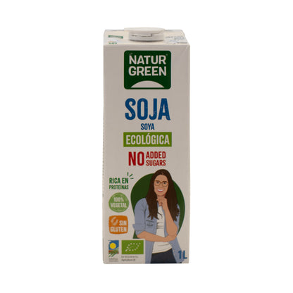 Bebida de Soja Natural Ecológica 1L NaturGreen