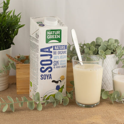 Pack 6x Bebida de Soja Natural Ecológica 1l NaturGreen