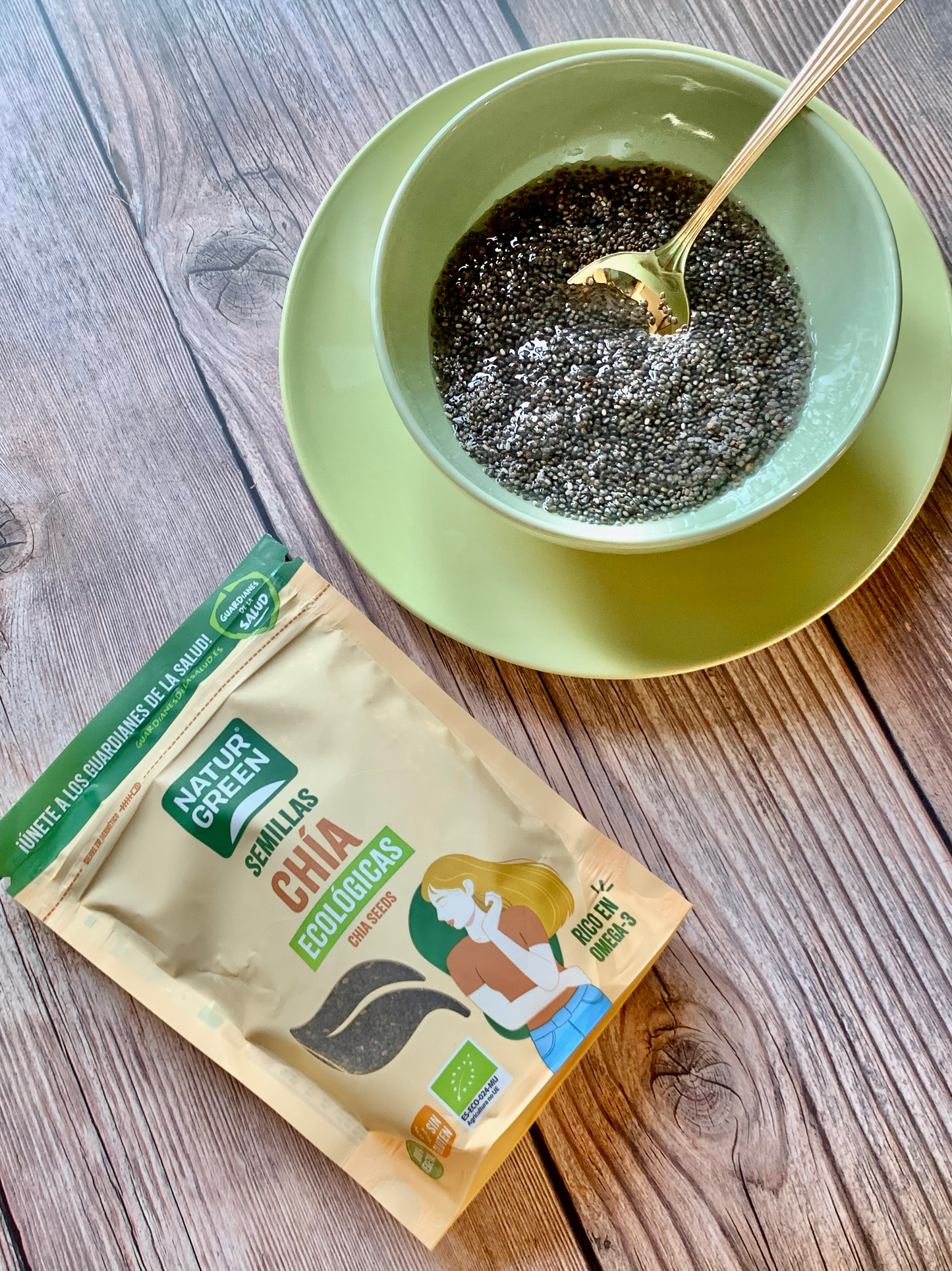Semillas de Chía Ecológicas 200 g NaturGreen