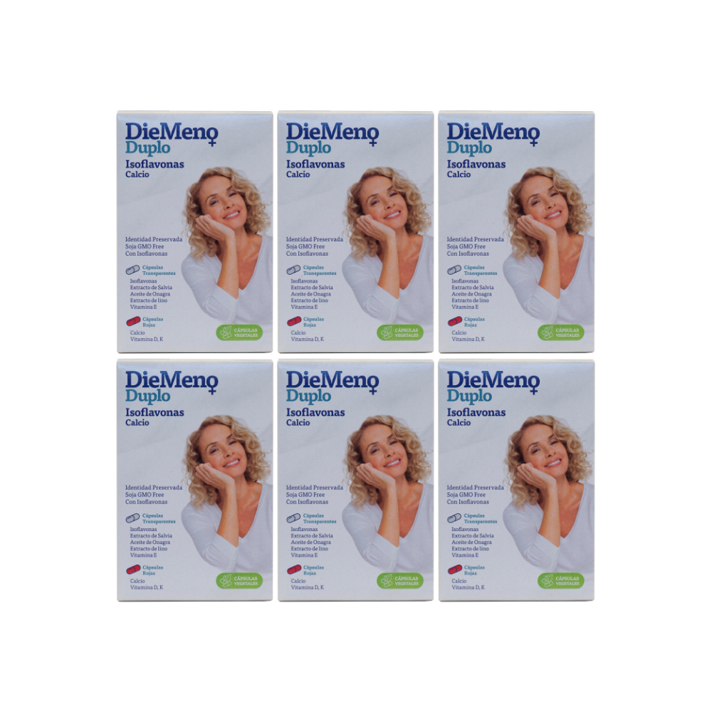 Pack 6x DieMeno Duplo 30 + 30 Cápsulas