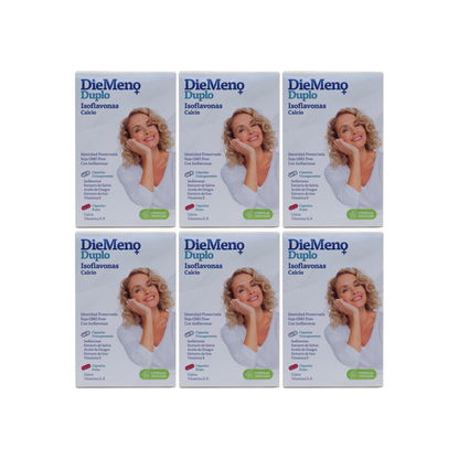 Pack 6x DieMeno Duplo 30 + 30 Cápsulas