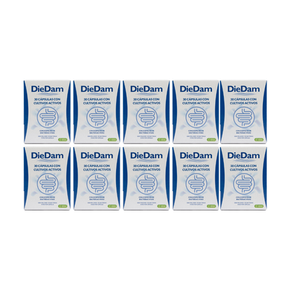 Pack 10x DieDam 30 Cápsulas