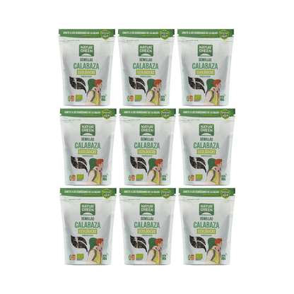 Pack 9x Semillas de Calabaza Ecológicas 225g NaturGreen