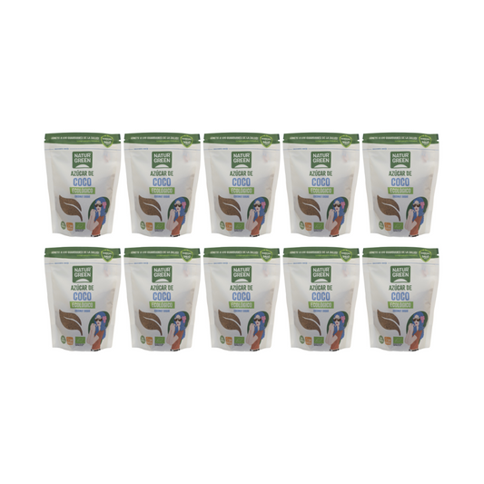 Pack 10x Azúcar de Coco Ecológico 300g NaturGreen