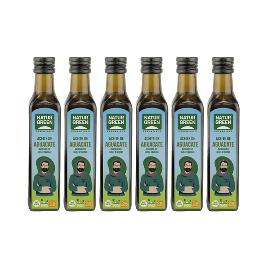 Pack 6x Aceite de Aguacate 250 ml NaturGreen