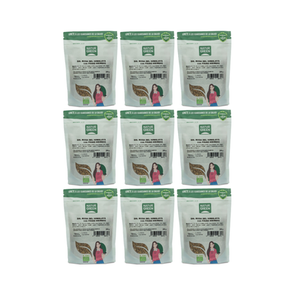 Pack 9x Sal del Himalaya Finas Hierbas 250g NaturGreen