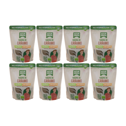 Pack 6x Harina de Cáñamo Bio 300 g NaturGreen