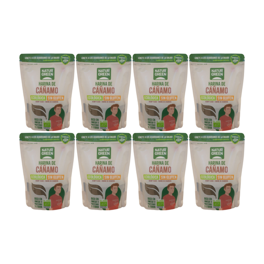 Pack 6x Harina de Cáñamo Bio 300 g NaturGreen