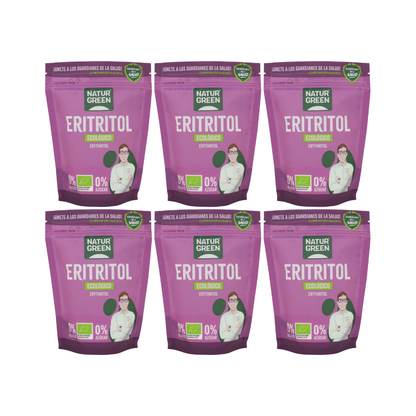 Pack 6x Eritritol Bio 1kg NaturGreen