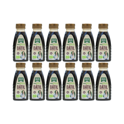 Pack 12x Sirope Ecológico de Dátil 250 g NaturGreen