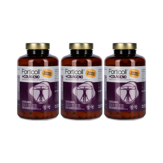 Pack 3x Colágeno BioActivo 180 comprimidos Forticoll