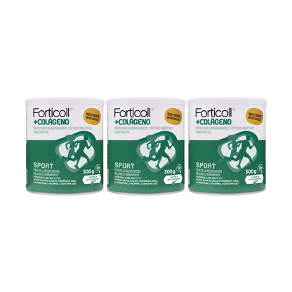 Pack 3x Colágeno BioActivo Sport 300 g Forticoll