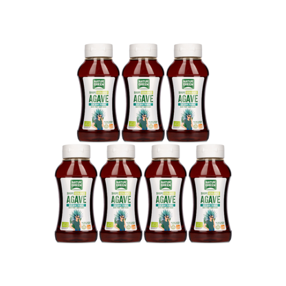 Pack 7x Sirope Ecológico de Agave 500 ml NaturGreen