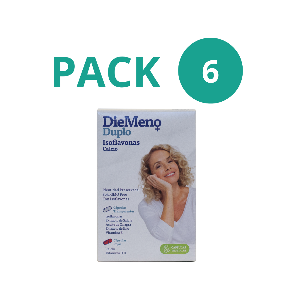 Pack 6x DieMeno Duplo 30 + 30 Cápsulas