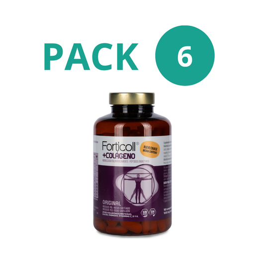 Pack 6x Colágeno BioActivo 180 comprimidos Forticoll