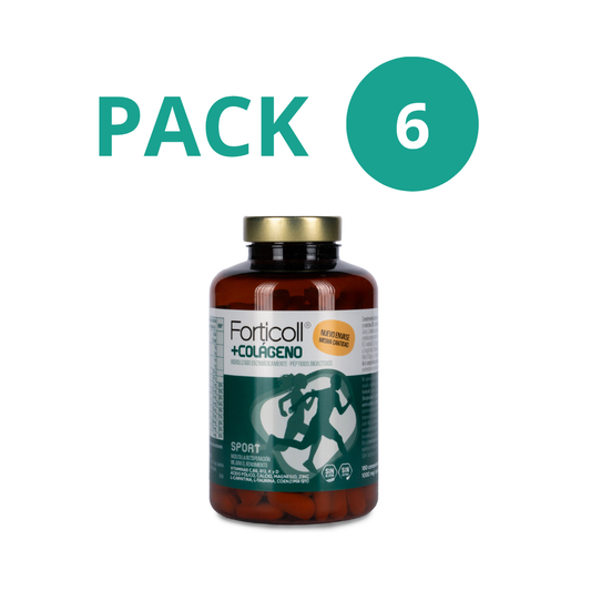 Pack 6x Colágeno BioActivo Sport 180 comprimidos Forticoll
